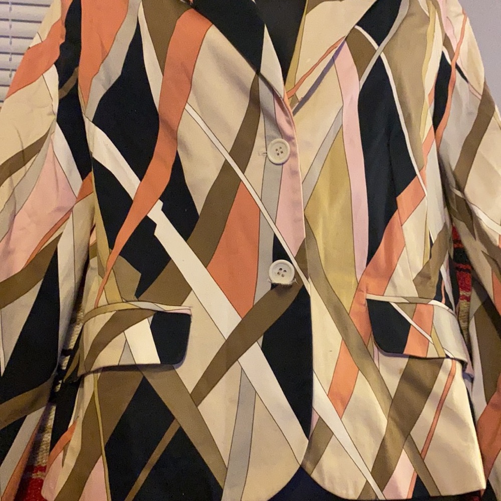 Multi Colored Blazer - Picture 2 of 4